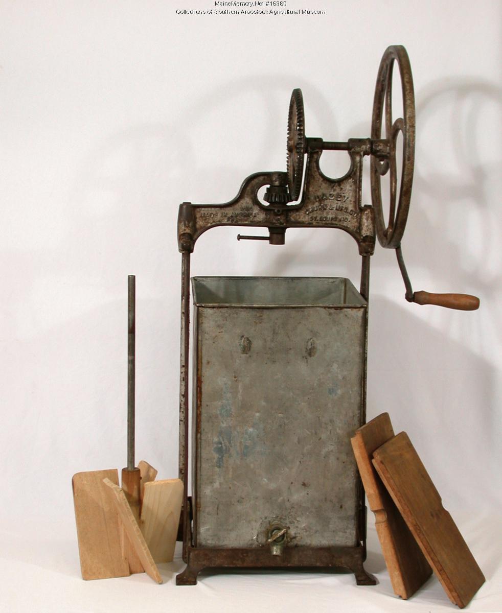 Dazey Butter Churn, ca. 1917 - Maine Memory Network