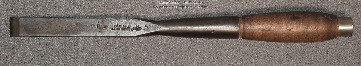 Socket chisel, ca. 1830 - Maine Memory Network