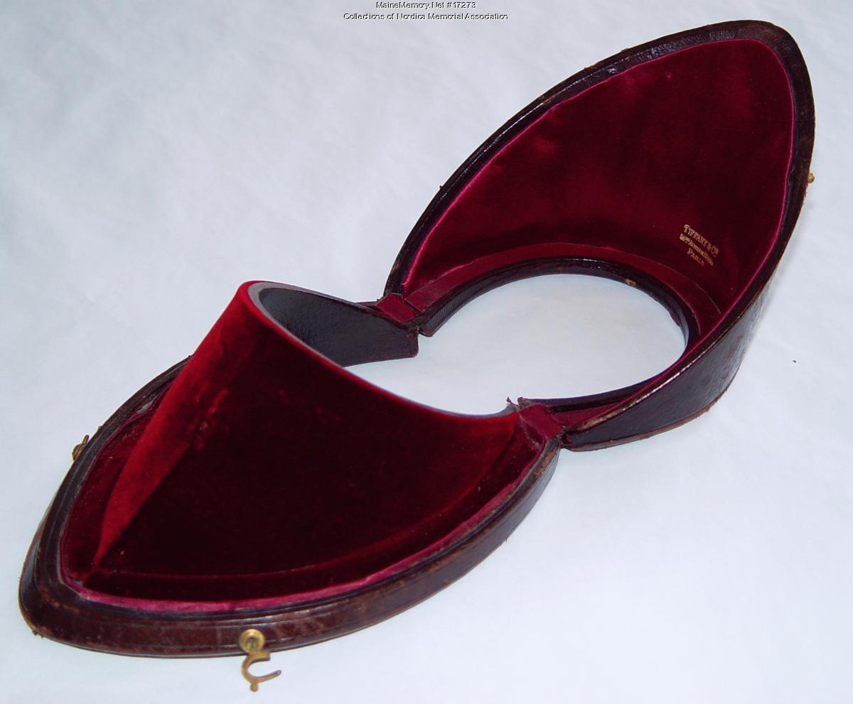 Lillian Nordica tiara case, 1896 - Maine Memory Network