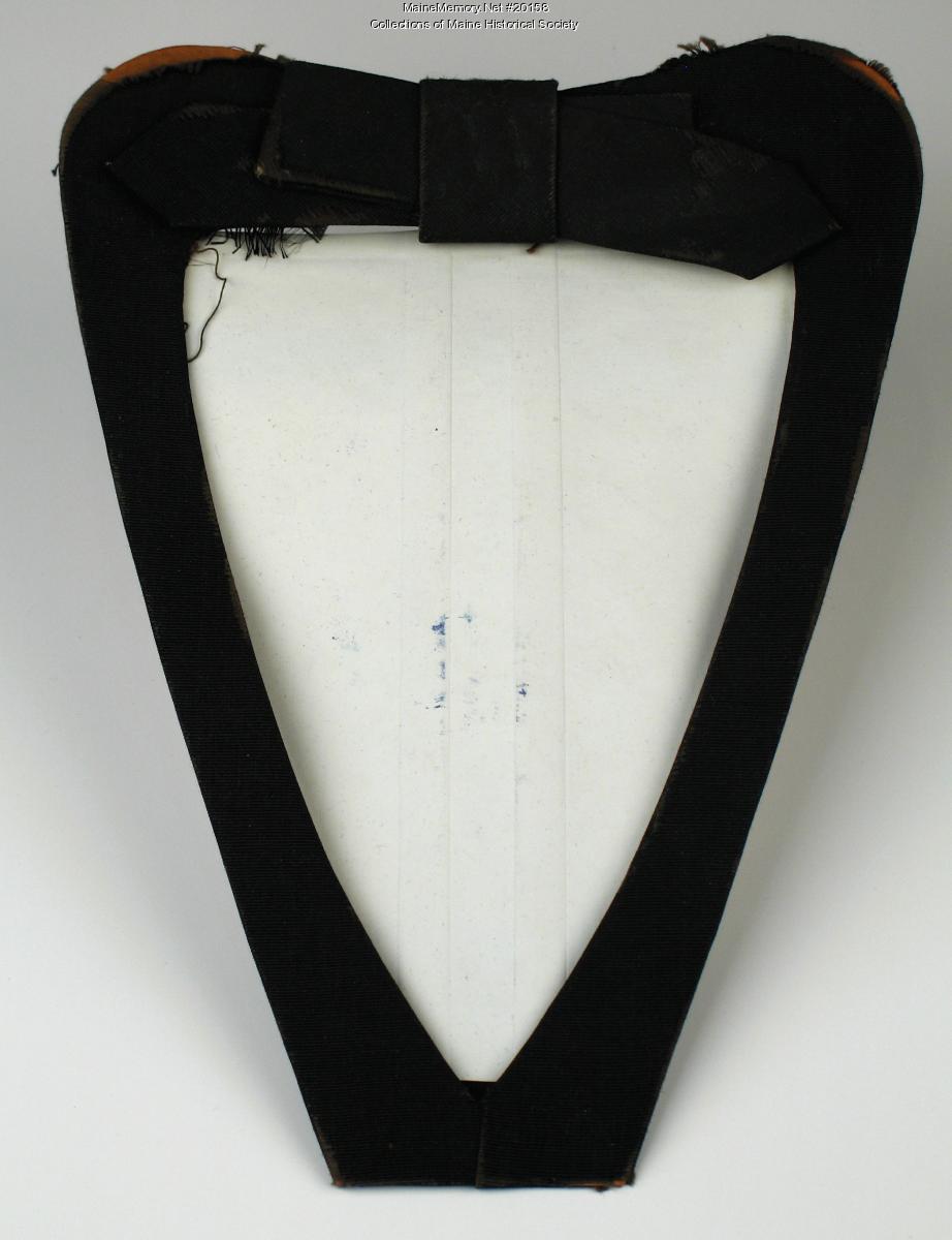 Zylonite shirt insert, ca. 1887 - Maine Memory Network