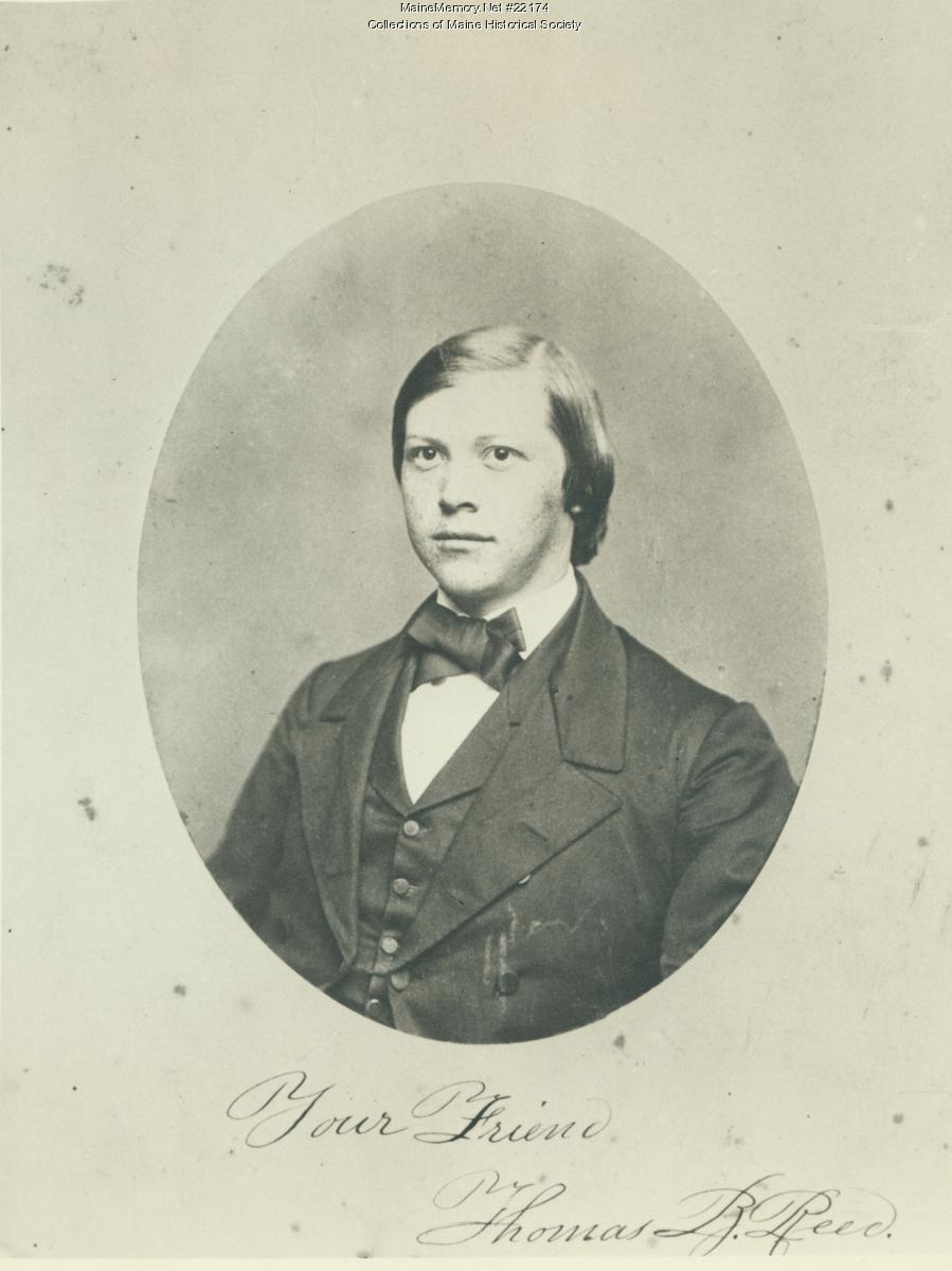 Thomas Brackett Reed, Portland, ca. 1855 - Maine Memory Network