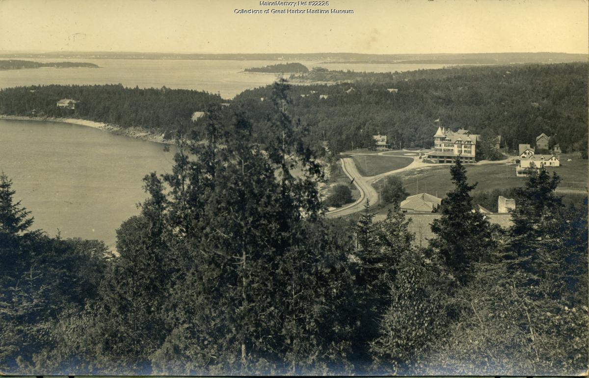 Seaside Inn, Seal Harbor, ca. 1920 - Maine Memory Network