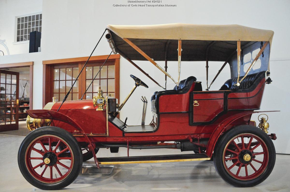 1906 Autocar, Type VII, Touring - Maine Memory Network