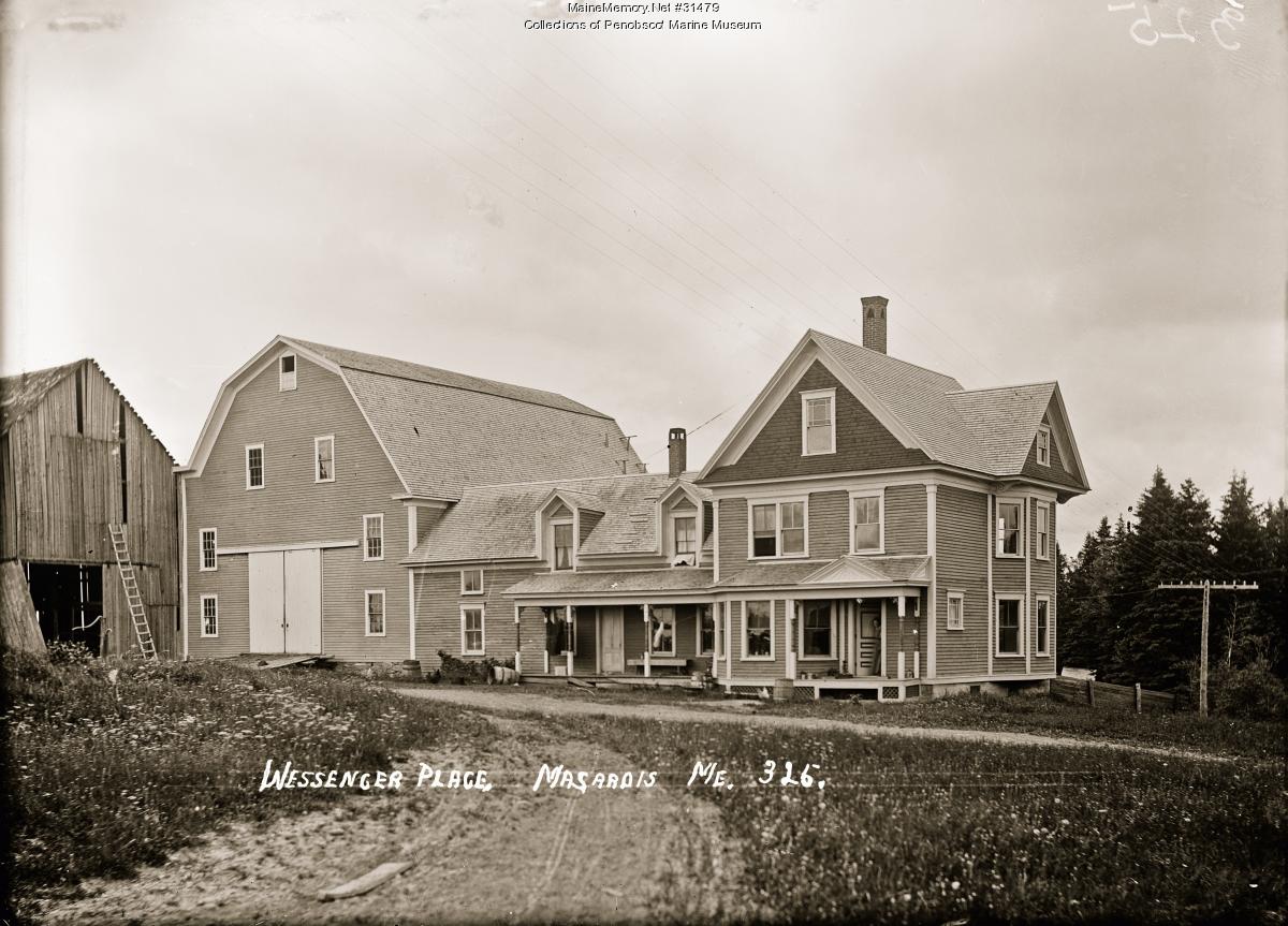 Wessenger Place, Masardis, ca. 1910 - Maine Memory Network