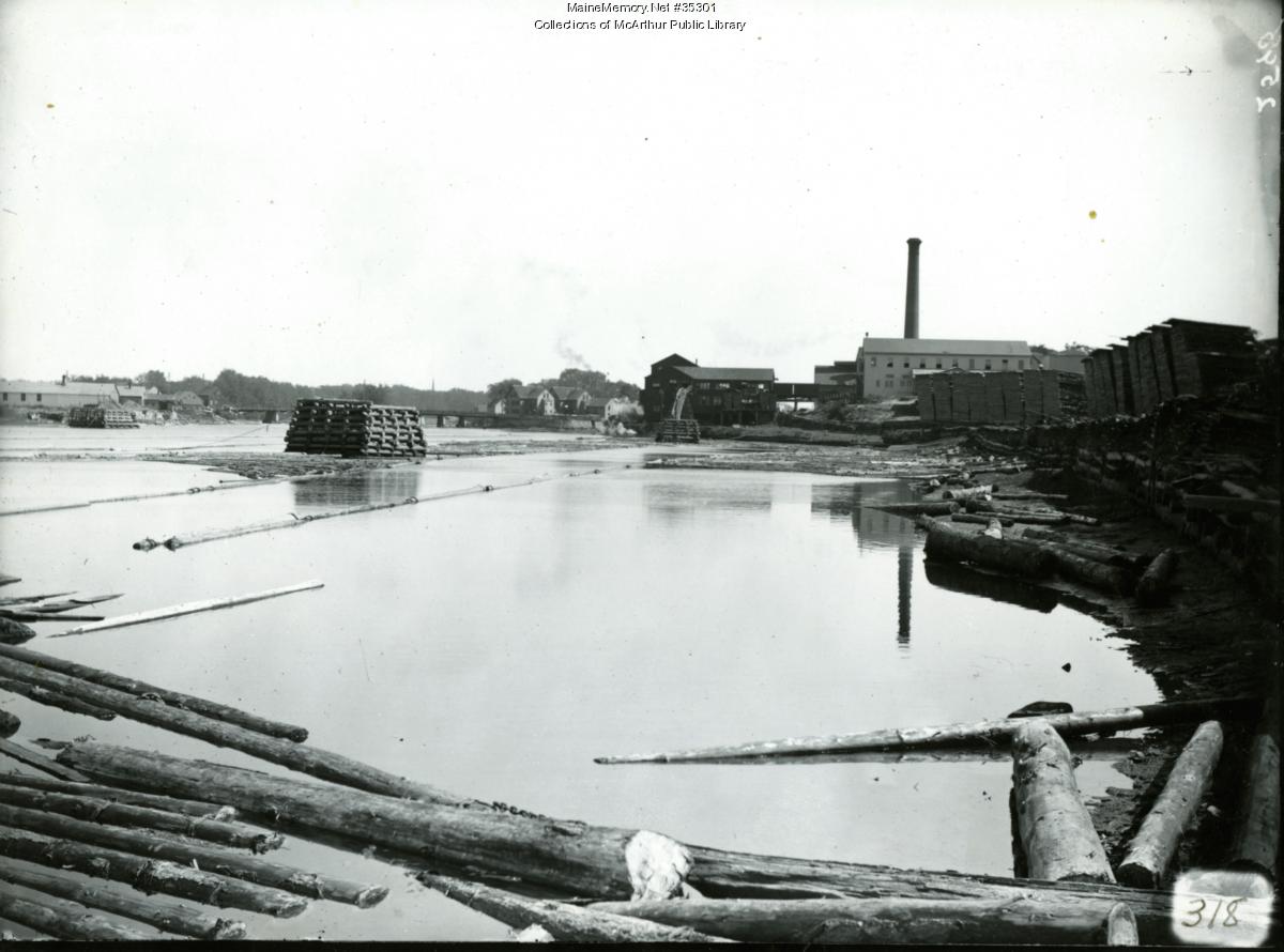 Diamond Match Mill, Biddeford, 1909 - Maine Memory Network