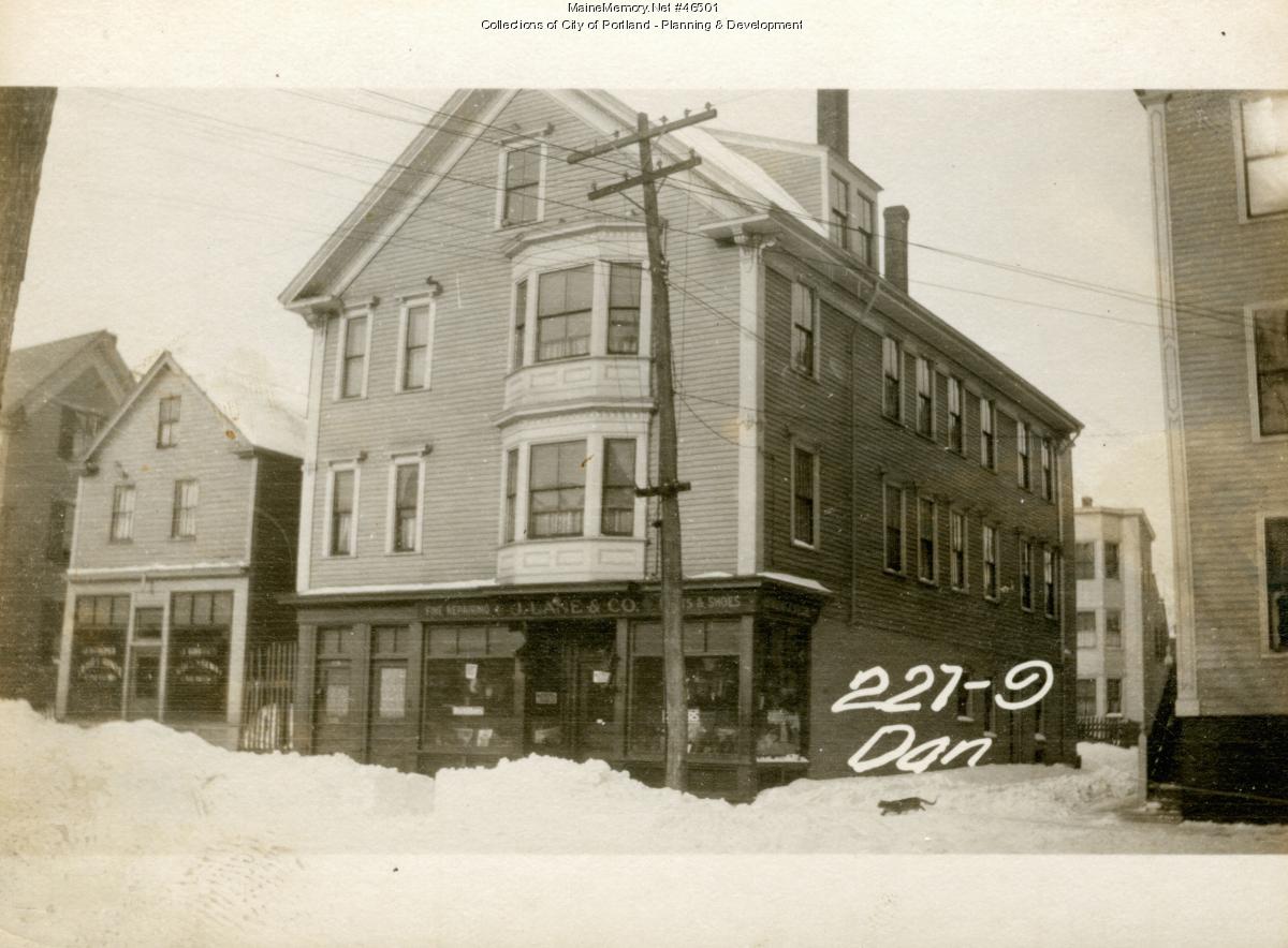 227-229 Danforth Street, Portland, 1924 - Maine Memory Network