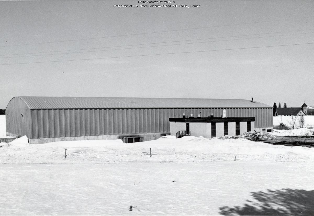 Nutter Field House, Fairfield, ca. 1975 - Maine Memory Network