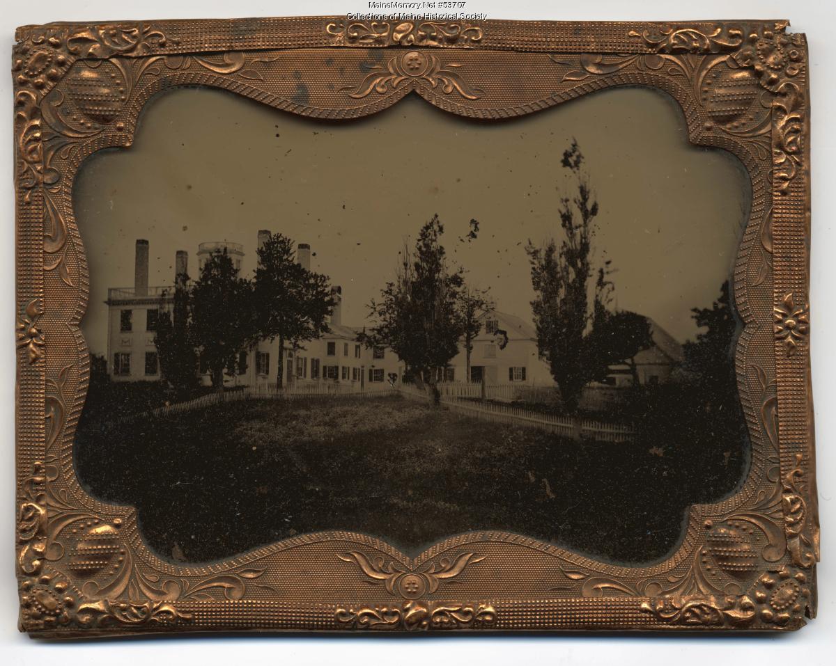 McCobb House, Phippsburg, ca. 1860 - Maine Memory Network
