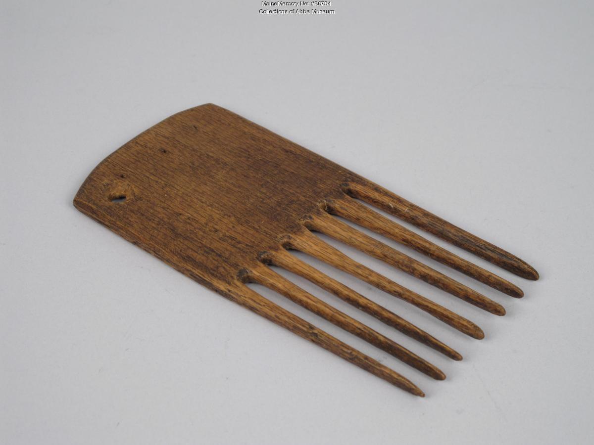 Sweet grass comb, 19th century, ca. 1800 - Maine Memory Network