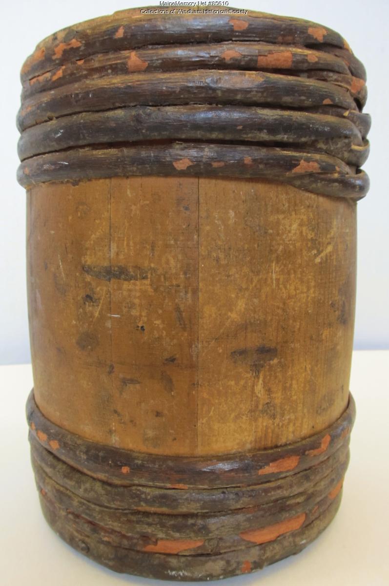 Oriental Powder Mills gunpowder keg, Gorham and Windham, ca. 1860