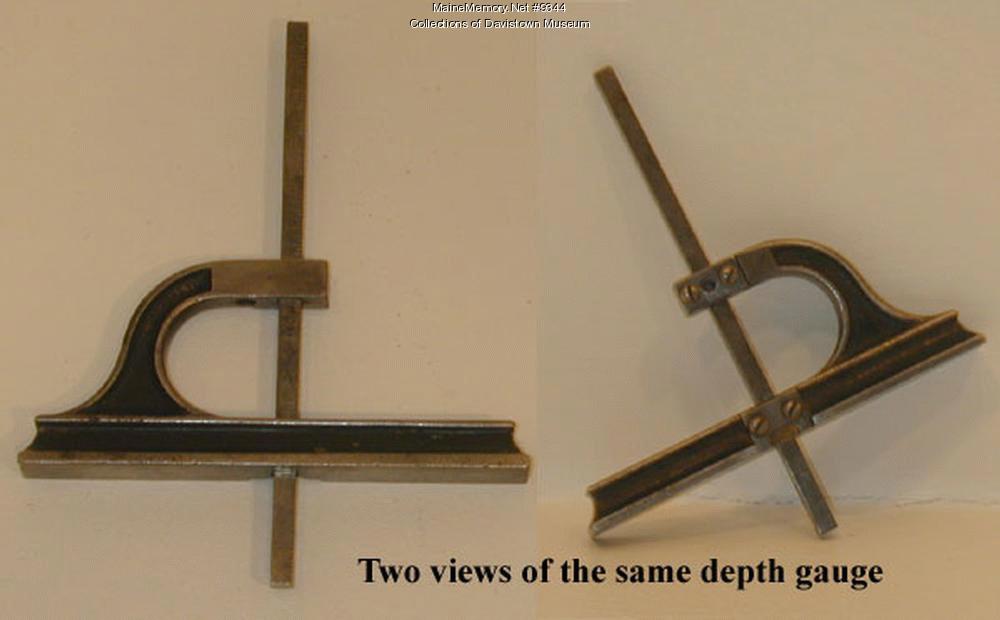 Depth gauge, ca. 1854 - Maine Memory Network
