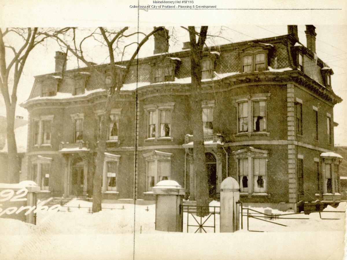 94-96 Spring Street, Portland, 1924 - Maine Memory Network