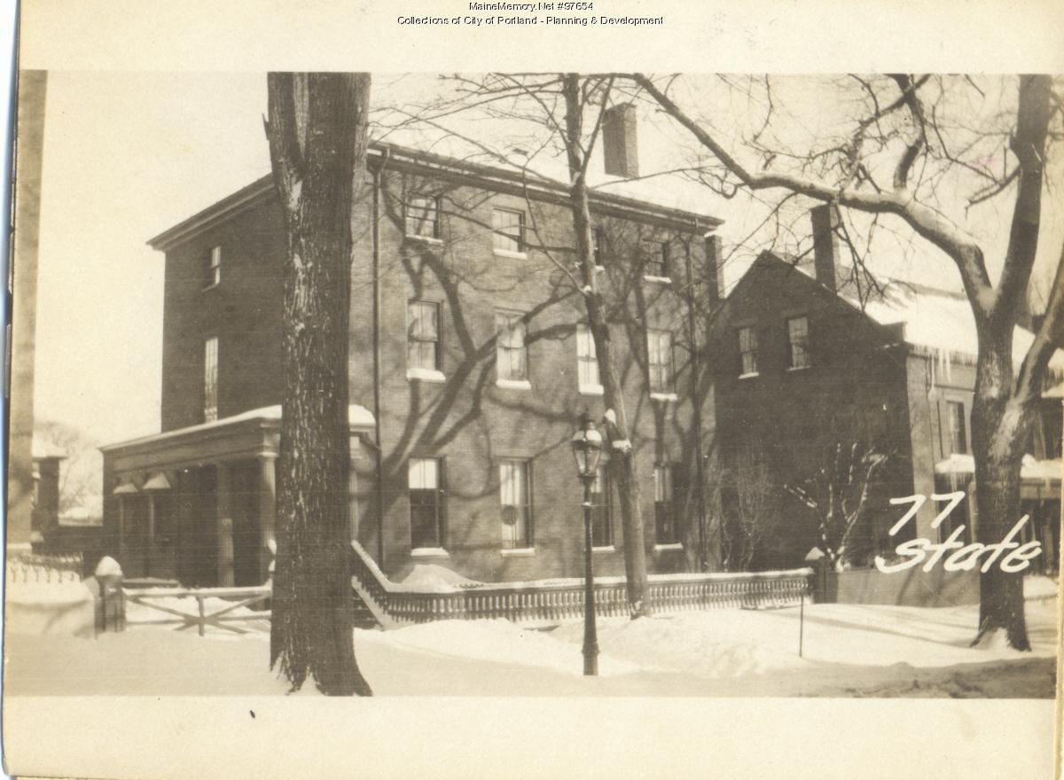 77 State Street, Portland, 1924 - Maine Memory Network